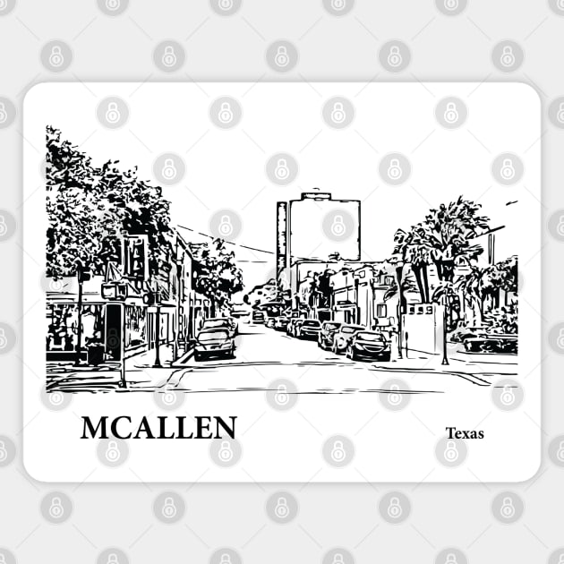 McAllen - Texas Magnet by Lakeric